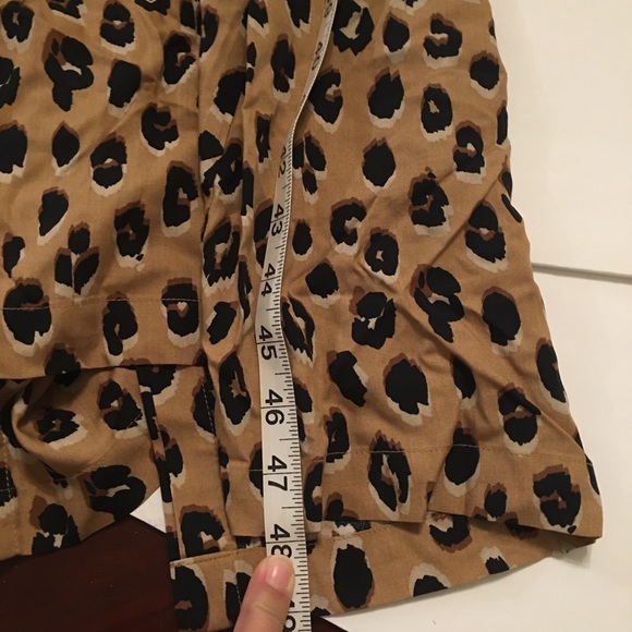 Women’s Leopard Print Button Down Belted Dress XL - Picture 8 of 8